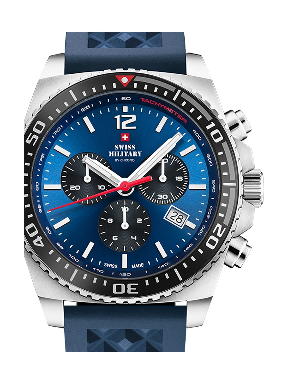 orologio uomo Swiss Military SM34093.06 Sport Chronograph 45mm 10ATM