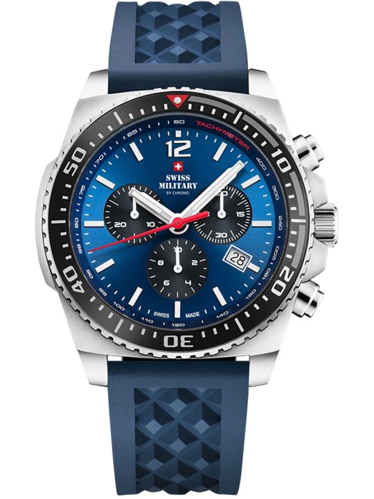 orologio uomo Swiss Military SM34093.06 Sport Chronograph 45mm 10ATM