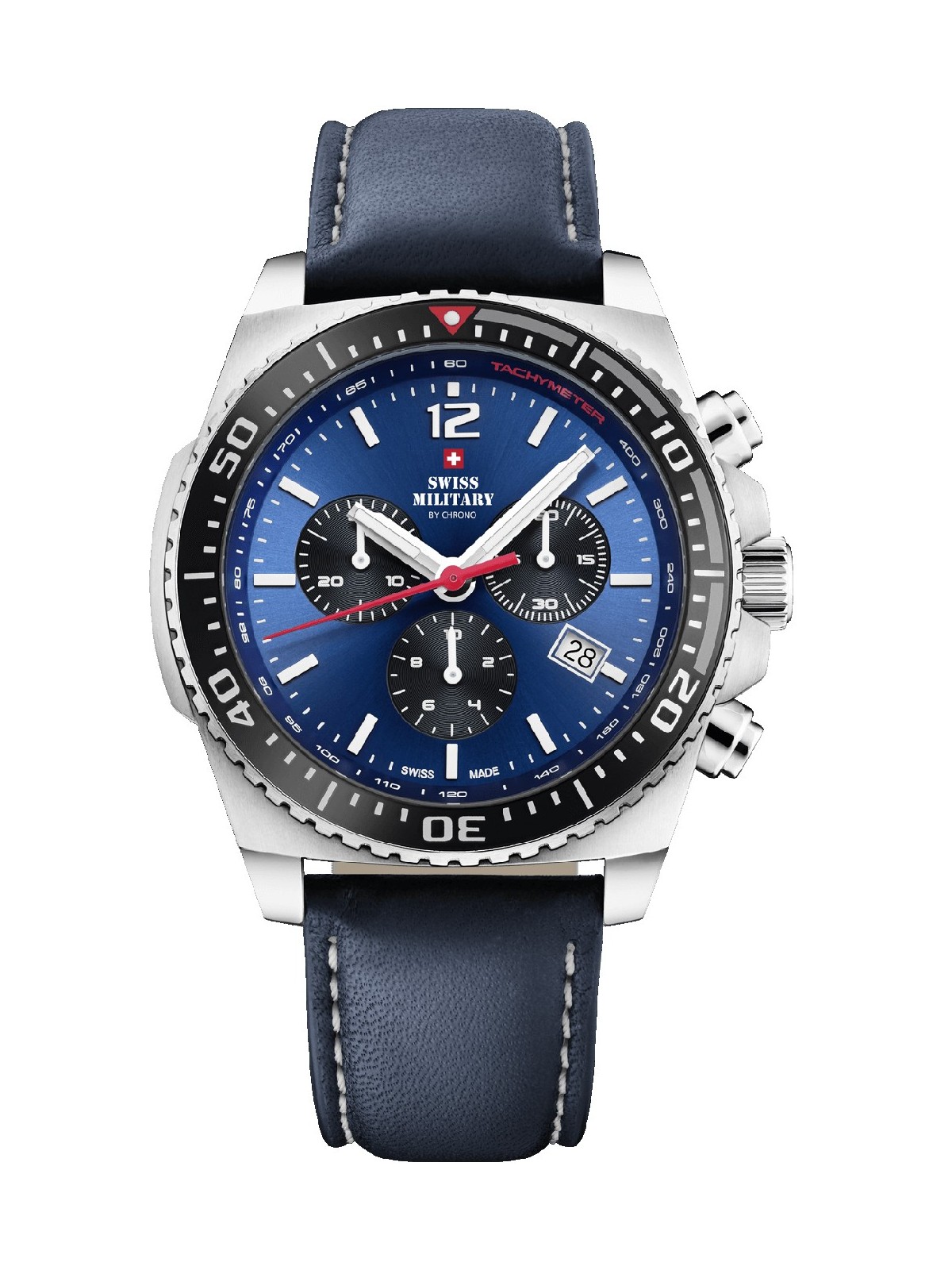orologio uomo Swiss Military SM34093.04 Sport Chronograph 45mm 10ATM