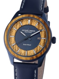 orologio uomo Jacques Lemans 1-2116K Eco-Power men`s Solar Mens Watch 40 mm