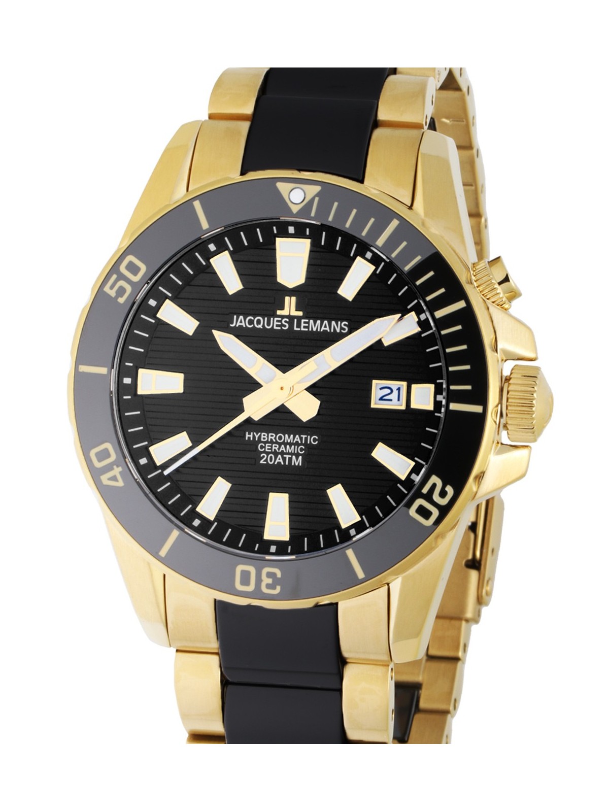orologio uomo Jacques Lemans 1-2222D Hybromatic 42mm
