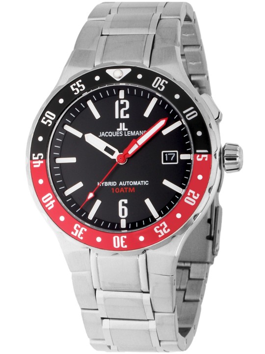 orologio uomo Jacques Lemans 1-2109F Hybromatic men`s 42mm