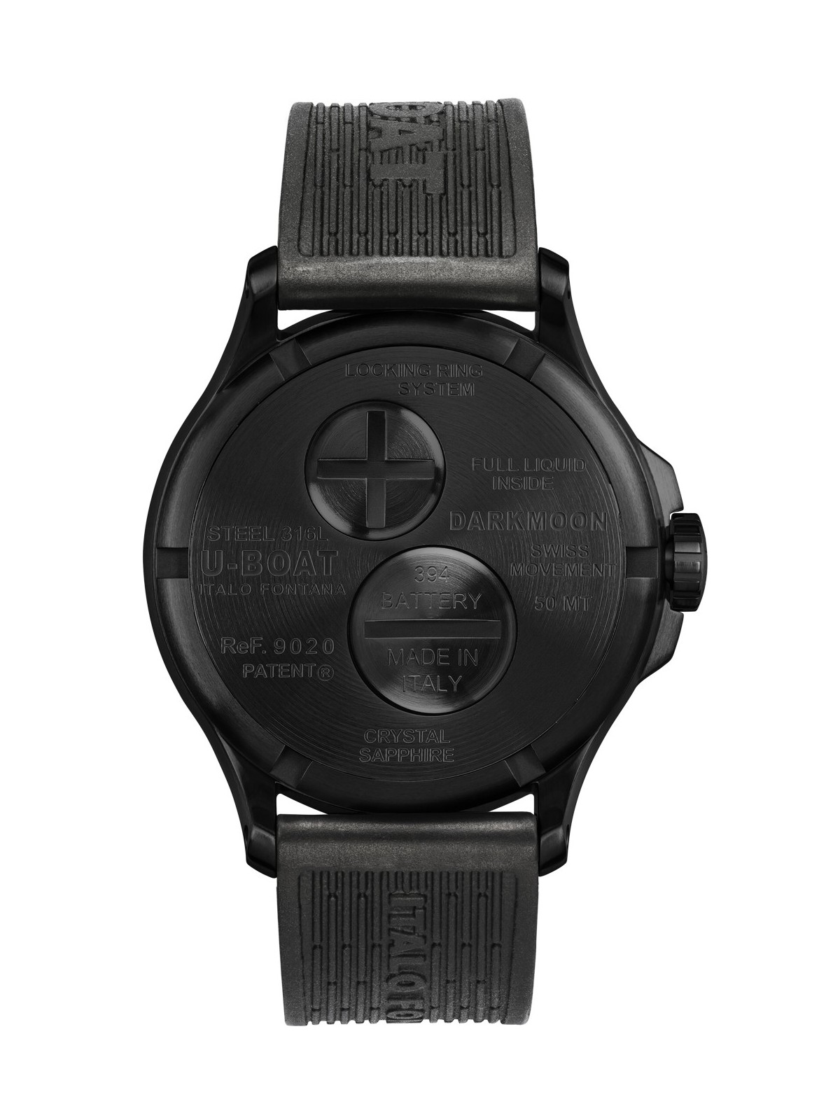 orologio uomo U-Boat 9020/C Darkmoon 40mm IPB 5ATM