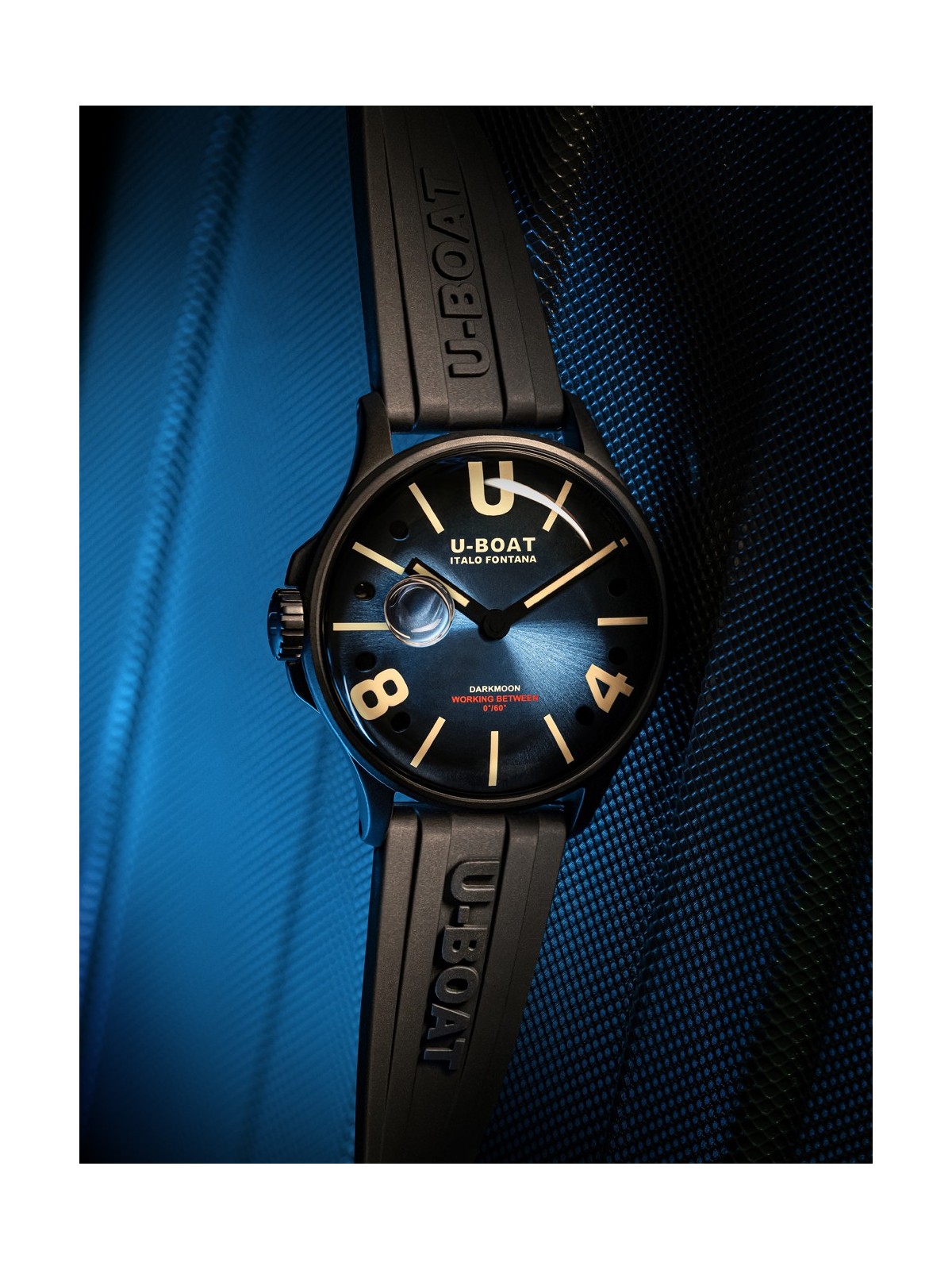orologio uomo U-Boat 9020/C Darkmoon 40mm IPB 5ATM