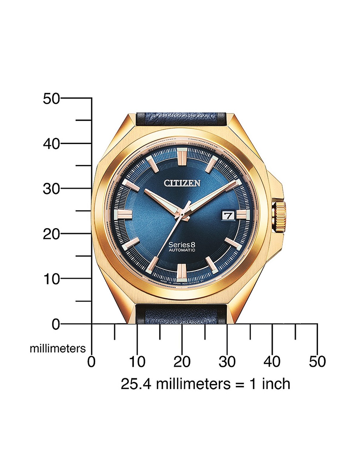 orologio uomo Citizen NB6012-18L Series 8 Automatic Mens Watch 40mm 10ATM