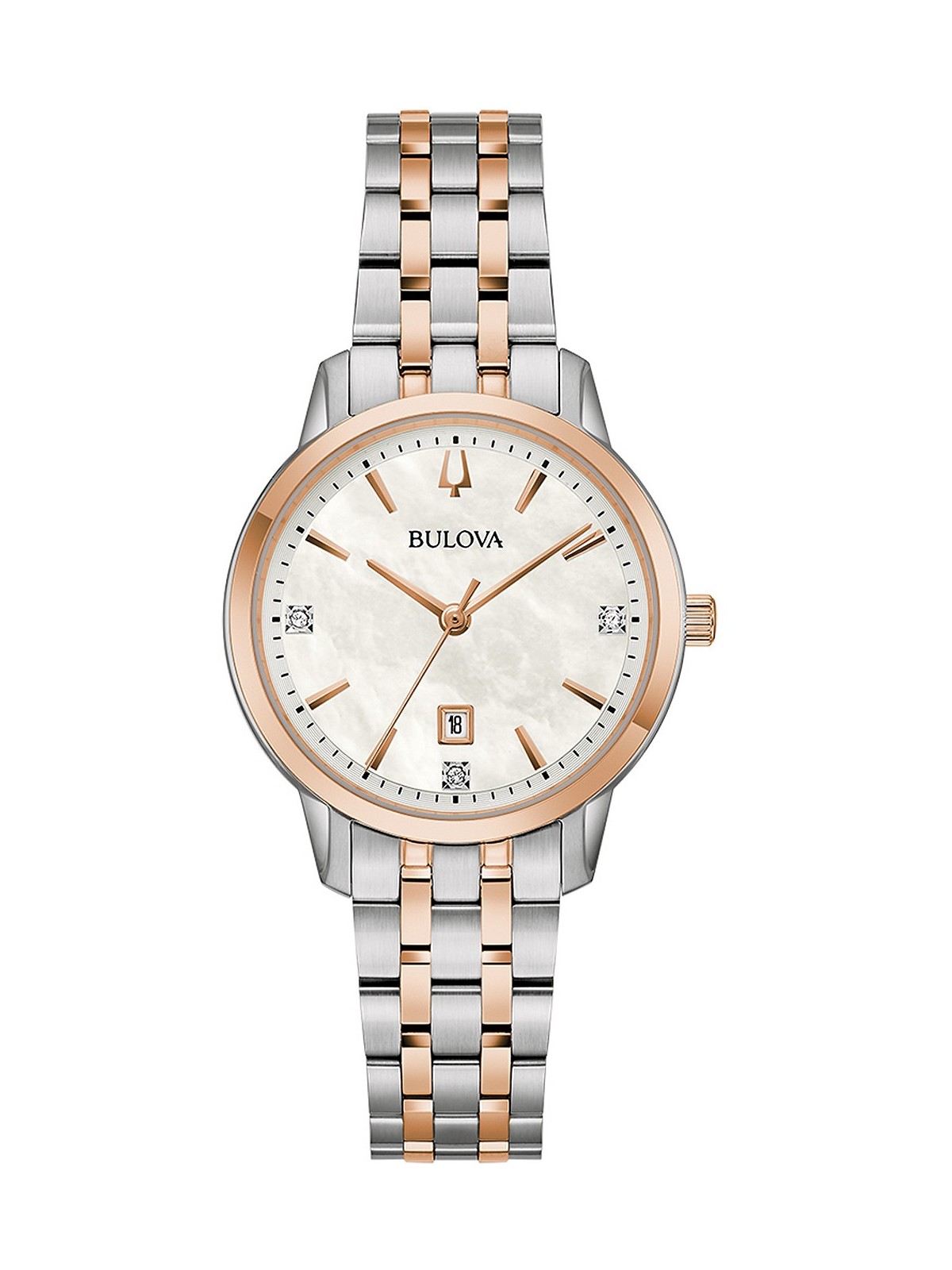 orologio donna Bulova 98P213 Sutton Ladies Watch 31mm 3ATM