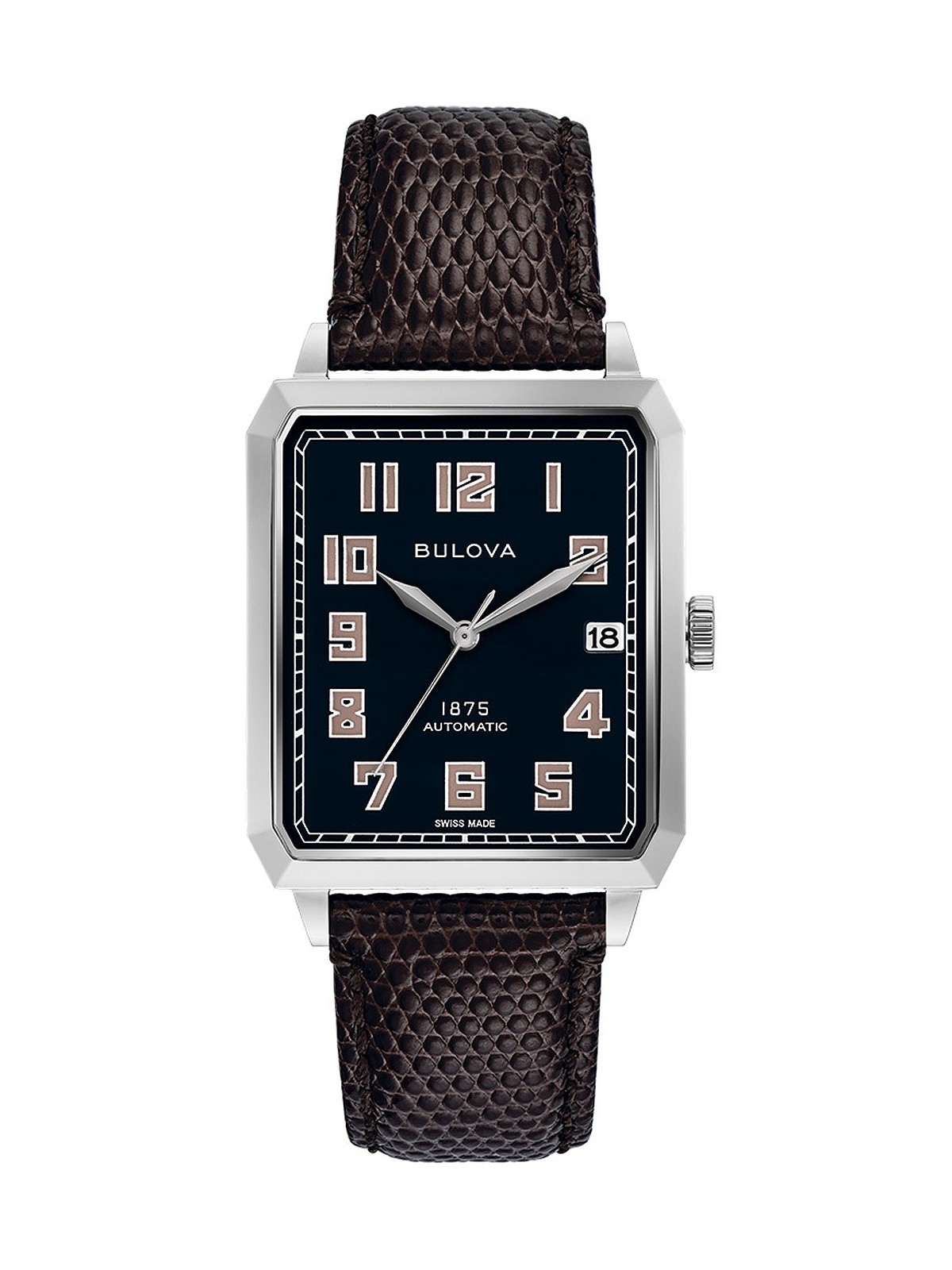 orologio uomo Bulova 96B332 Breton Automatic Limited Edition 45mm 3ATM