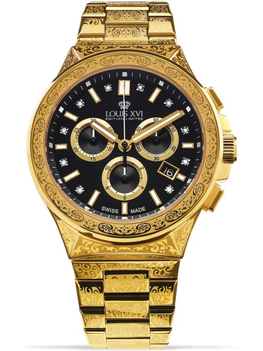 orologio uomo Louis XVI LXVI1215 Le Monarque Chronograph 42mm 5ATM