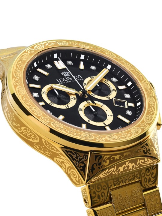 orologio uomo Louis XVI LXVI1215 Le Monarque Chronograph 42mm 5ATM