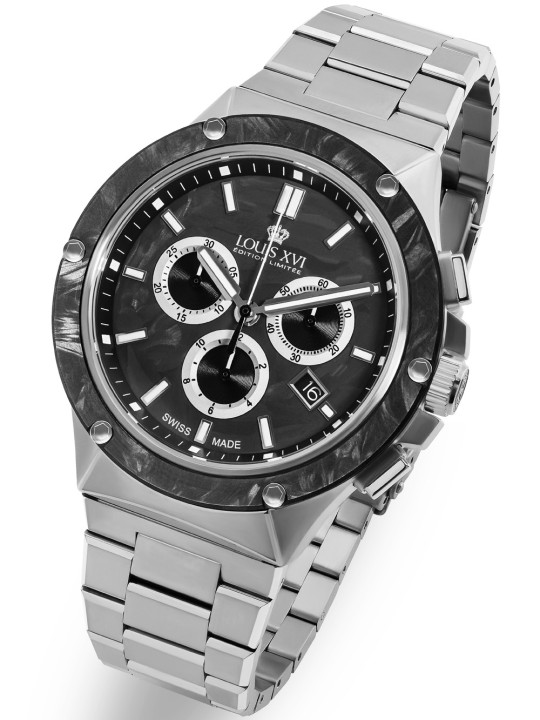 orologio uomo Louis XVI LXVI1210 Le Monarque Chronograph 42mm 5ATM