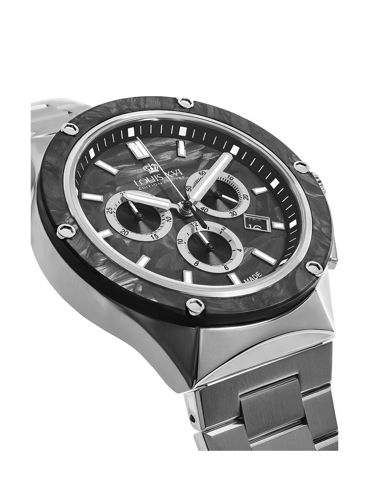 orologio uomo Louis XVI LXVI1210 Le Monarque Chronograph 42mm 5ATM