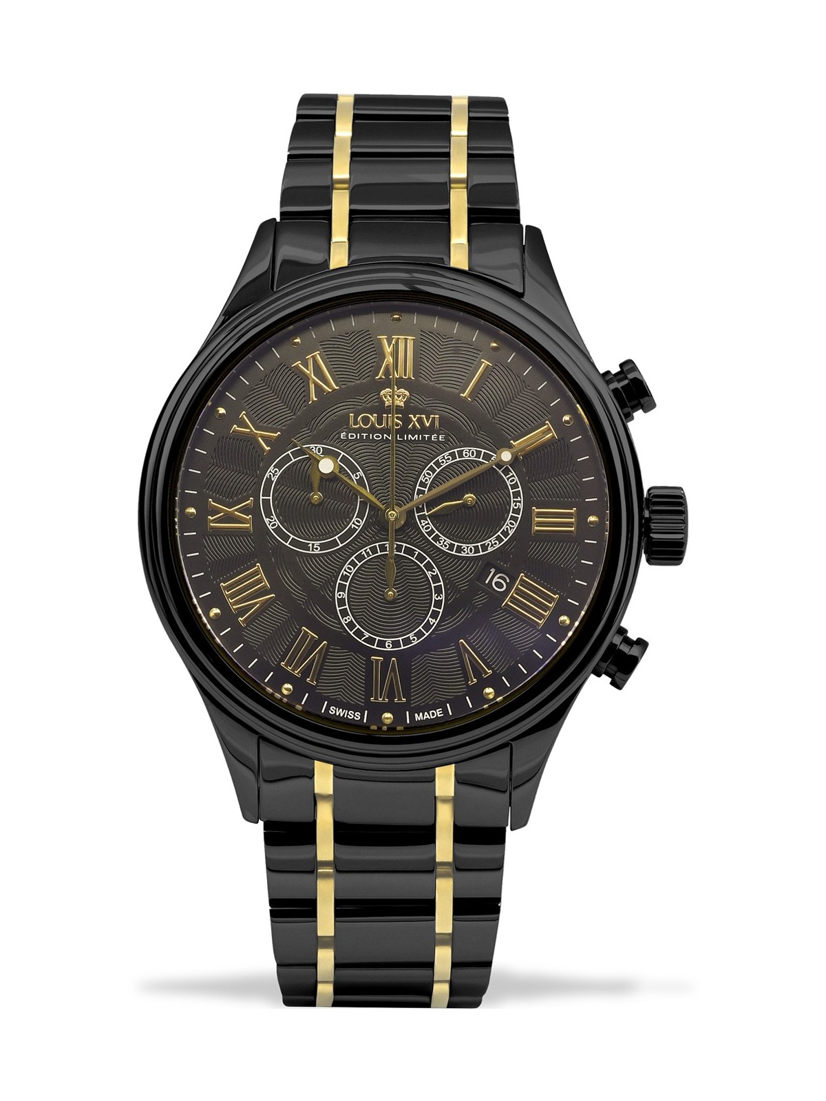 orologio uomo Louis XVI LXVI980 Danton Chronograph 44mm 10ATM