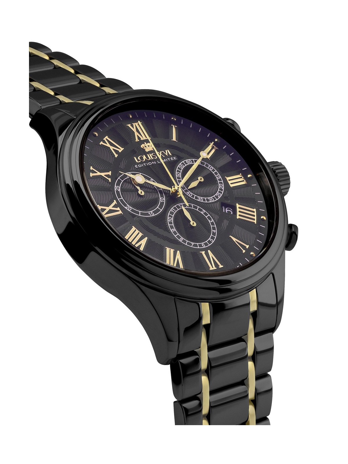 orologio uomo Louis XVI LXVI980 Danton Chronograph 44mm 10ATM