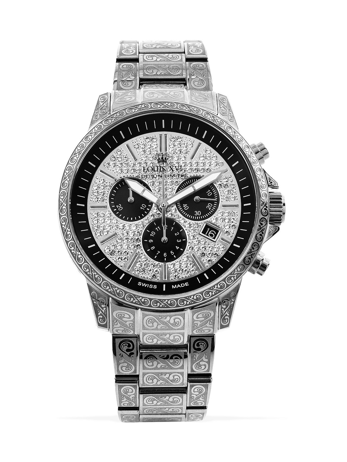 orologio uomo Louis XVI LXVI1088 Palais Royale Chronograph mens watch 43mm 5ATM