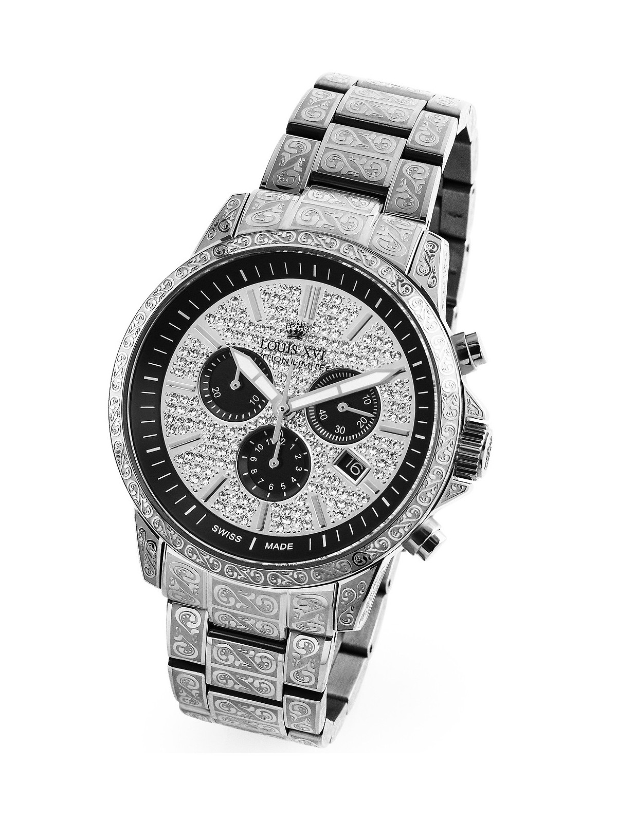 orologio uomo Louis XVI LXVI1088 Palais Royale Chronograph mens watch 43mm 5ATM