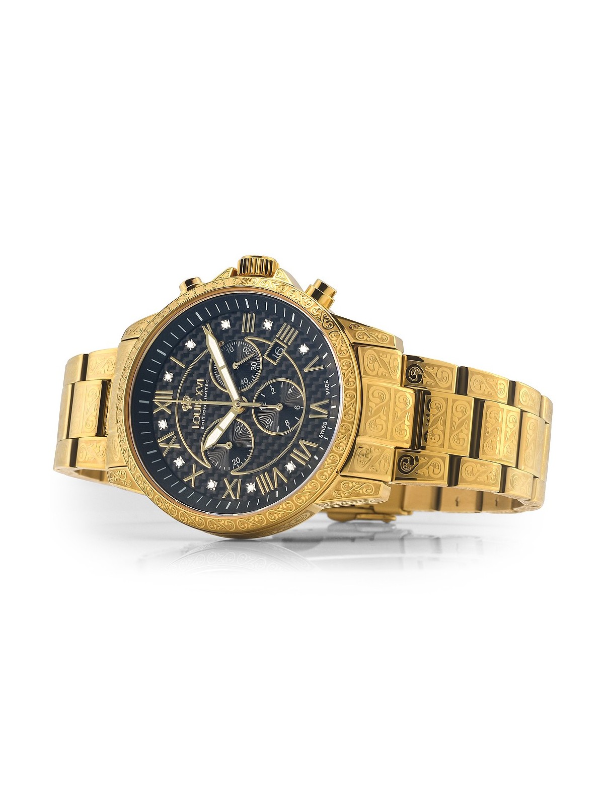 orologio uomo Louis XVI LXVI1018 Palais Royale Chronograph mens watch 43mm 5ATM
