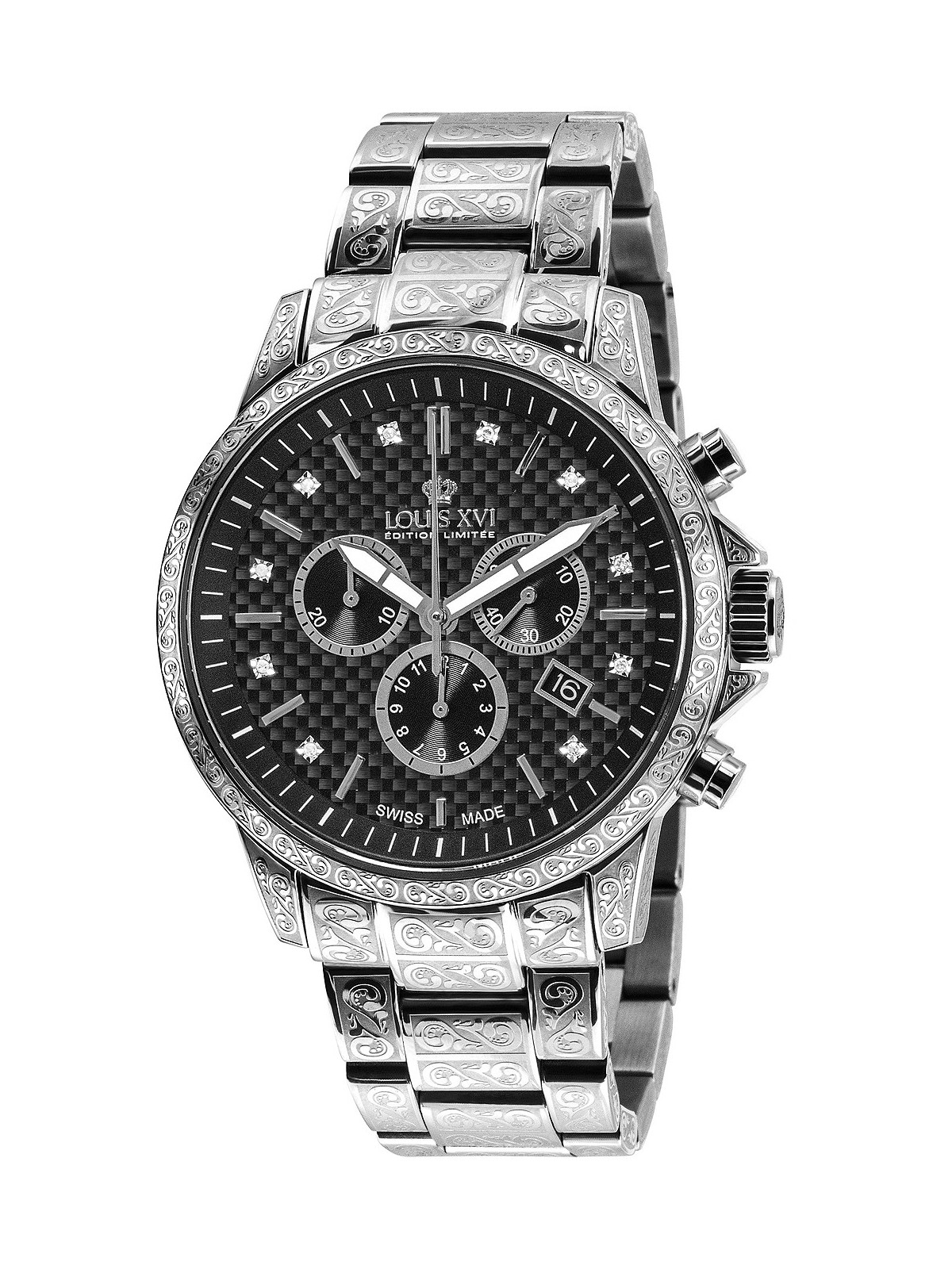 orologio uomo Louis XVI LXVI893 Palais Royale Chronograph mens watch 43mm 5ATM