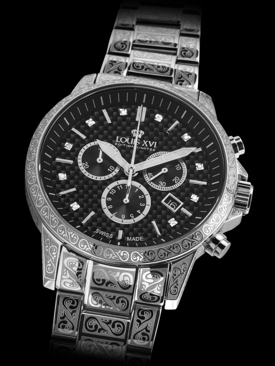 orologio uomo Louis XVI LXVI893 Palais Royale Chronograph mens watch 43mm 5ATM