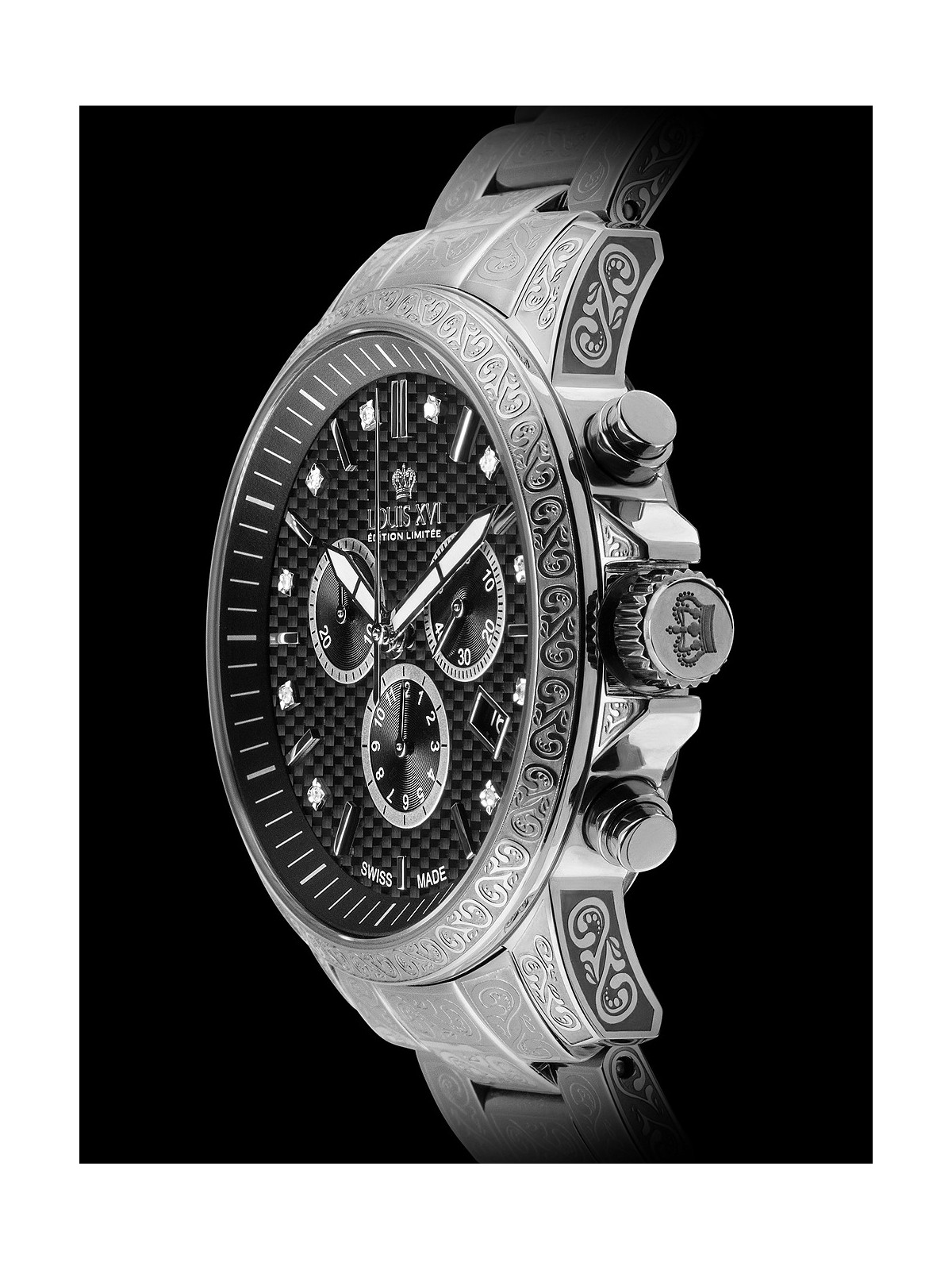 orologio uomo Louis XVI LXVI893 Palais Royale Chronograph mens watch 43mm 5ATM