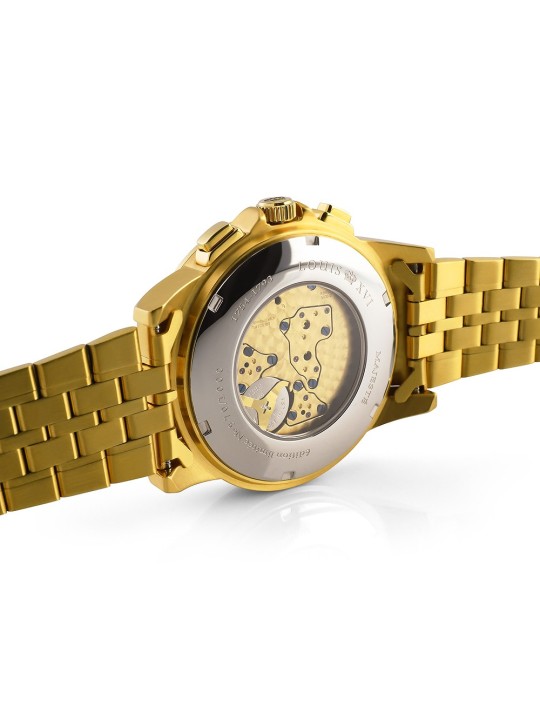 orologio uomo Louis XVI LXVI1037 Majeste Iced Out Chronograph mens watch 43mm 5ATM