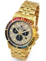orologio uomo Louis XVI LXVI1120 Majeste Iced Out Chronograph mens watch 43mm 5ATM