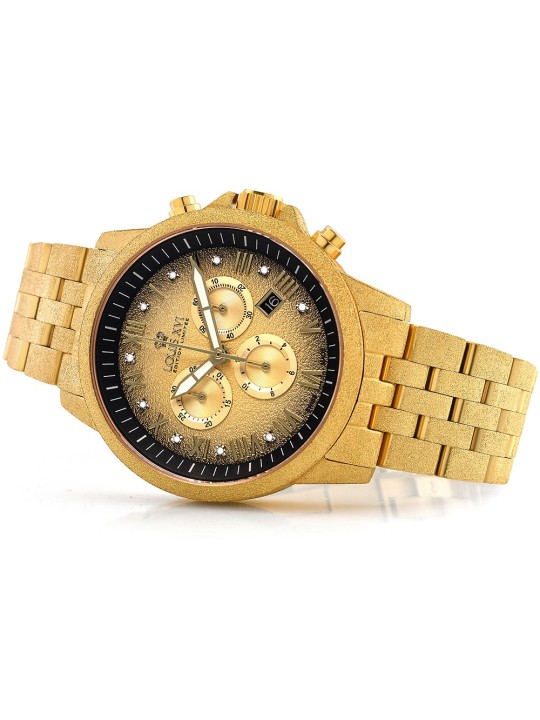 orologio uomo Louis XVI LXVI1080 Aramis Frosted Chronograph mens watch 43mm 5ATM