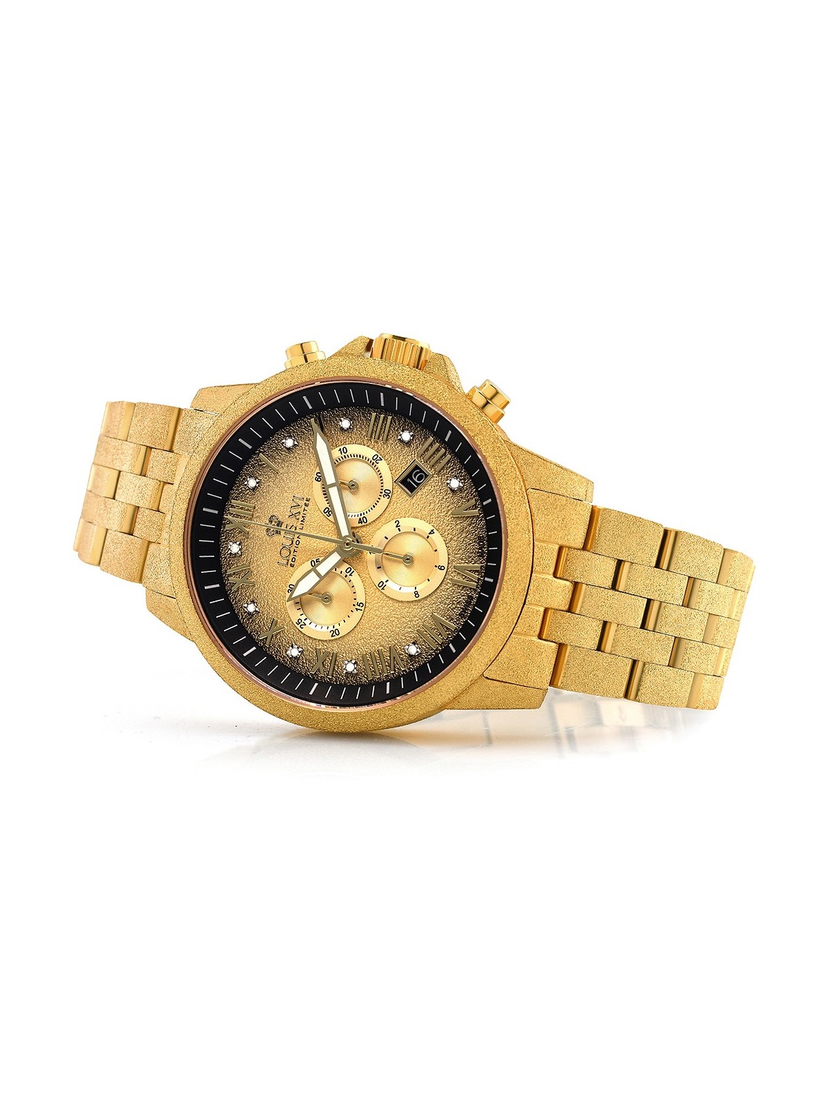 orologio uomo Louis XVI LXVI1080 Aramis Frosted Chronograph mens watch 43mm 5ATM