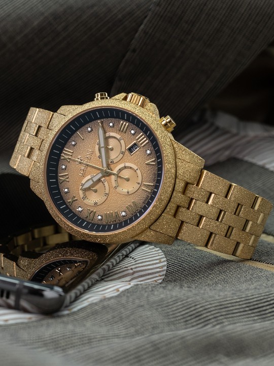 orologio uomo Louis XVI LXVI1080 Aramis Frosted Chronograph mens watch 43mm 5ATM