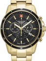 orologio uomo Swiss Alpine Military 7089.9117 Chronograph Mens Watch 44mm 10ATM
