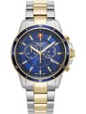 orologio uomo Swiss Alpine Military 7089.9145 Chronograph Mens Watch 44mm 10ATM