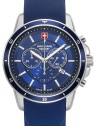 orologio uomo Swiss Alpine Military 7089.9835 Chronograph Mens Watch 44mm 10ATM
