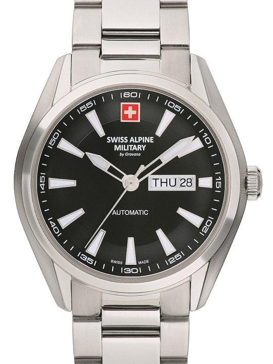 orologio uomo Swiss Alpine Military 7090.2137 Automatic Mens Watch 43mm 10ATM