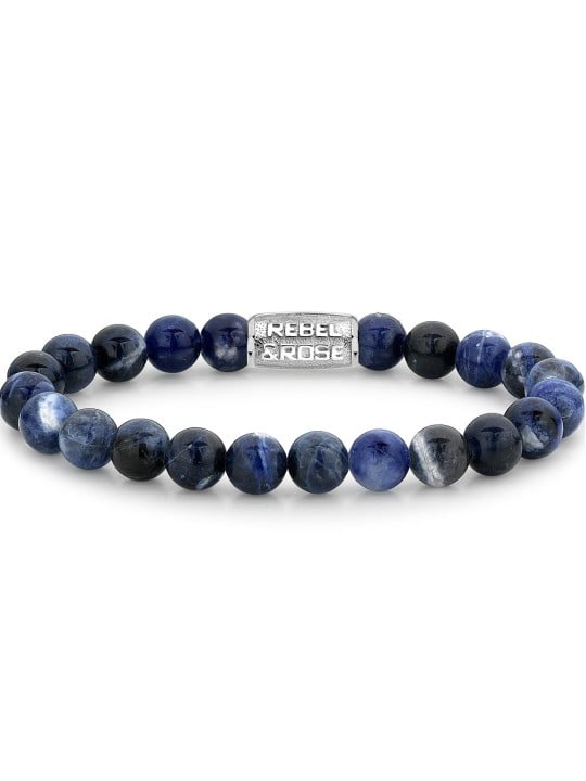 bracciale uomo Rebel & Rose Bracelet Midnight Blue RR-80010-S-S mens