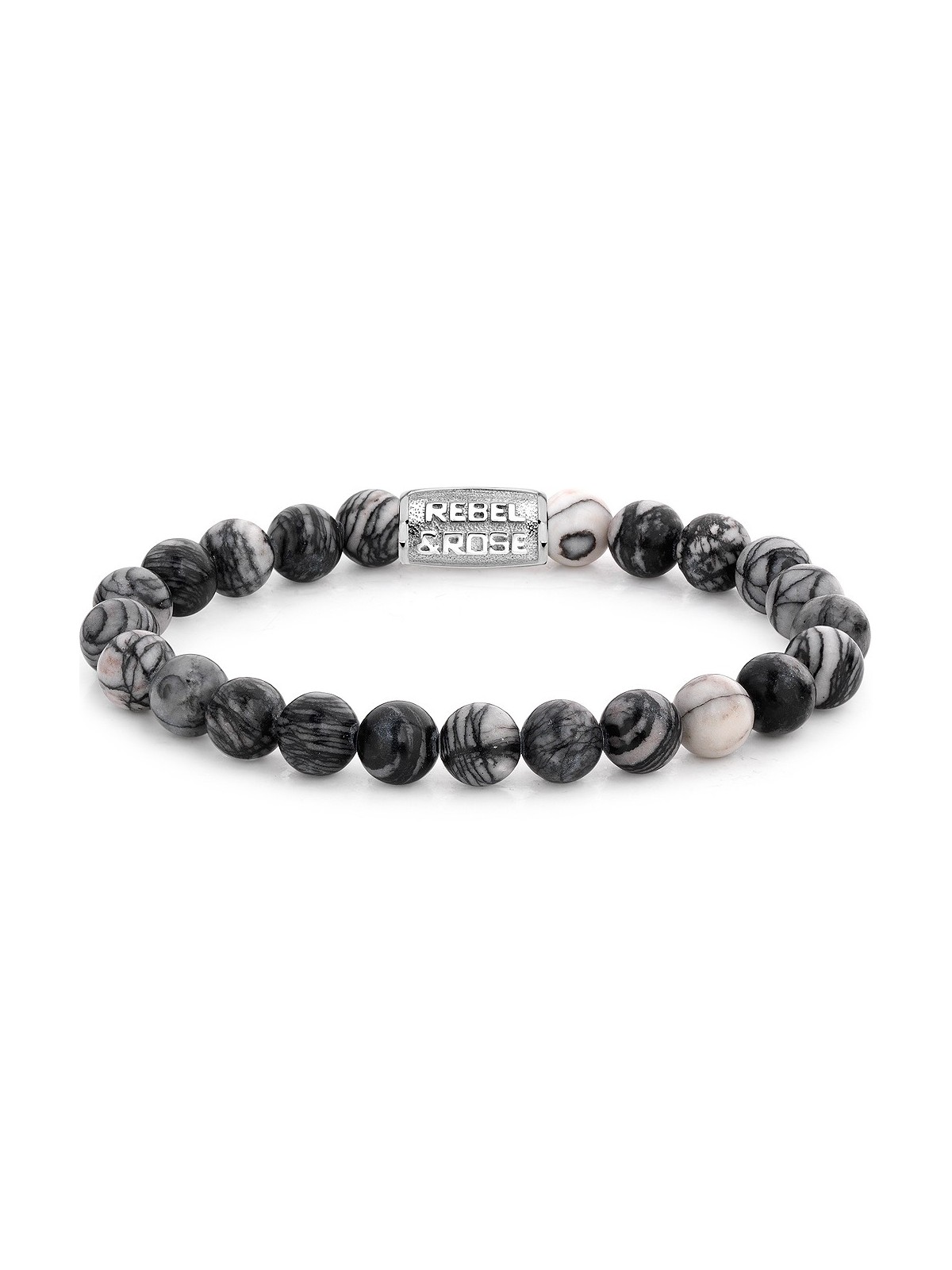 bracciale uomo Rebel & Rose Bracelet Black Wolf RR-80032-S-L mens