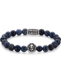 bracciale uomo Rebel & Rose Bracelet Midnight Blue Lion RR-8L030-S-L mens