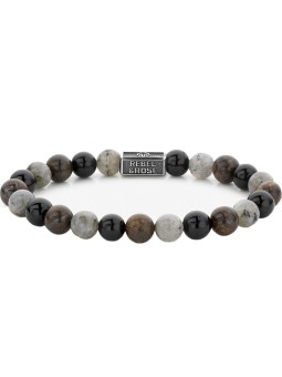 bracciale uomo Rebel & Rose Bracelet Mix Brown 925 RR-8S007-S-L+ mens