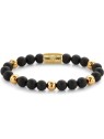 bracciale uomo Rebel & Rose Bracelet Matt Black Madonna RR-8DV05-G-L mens