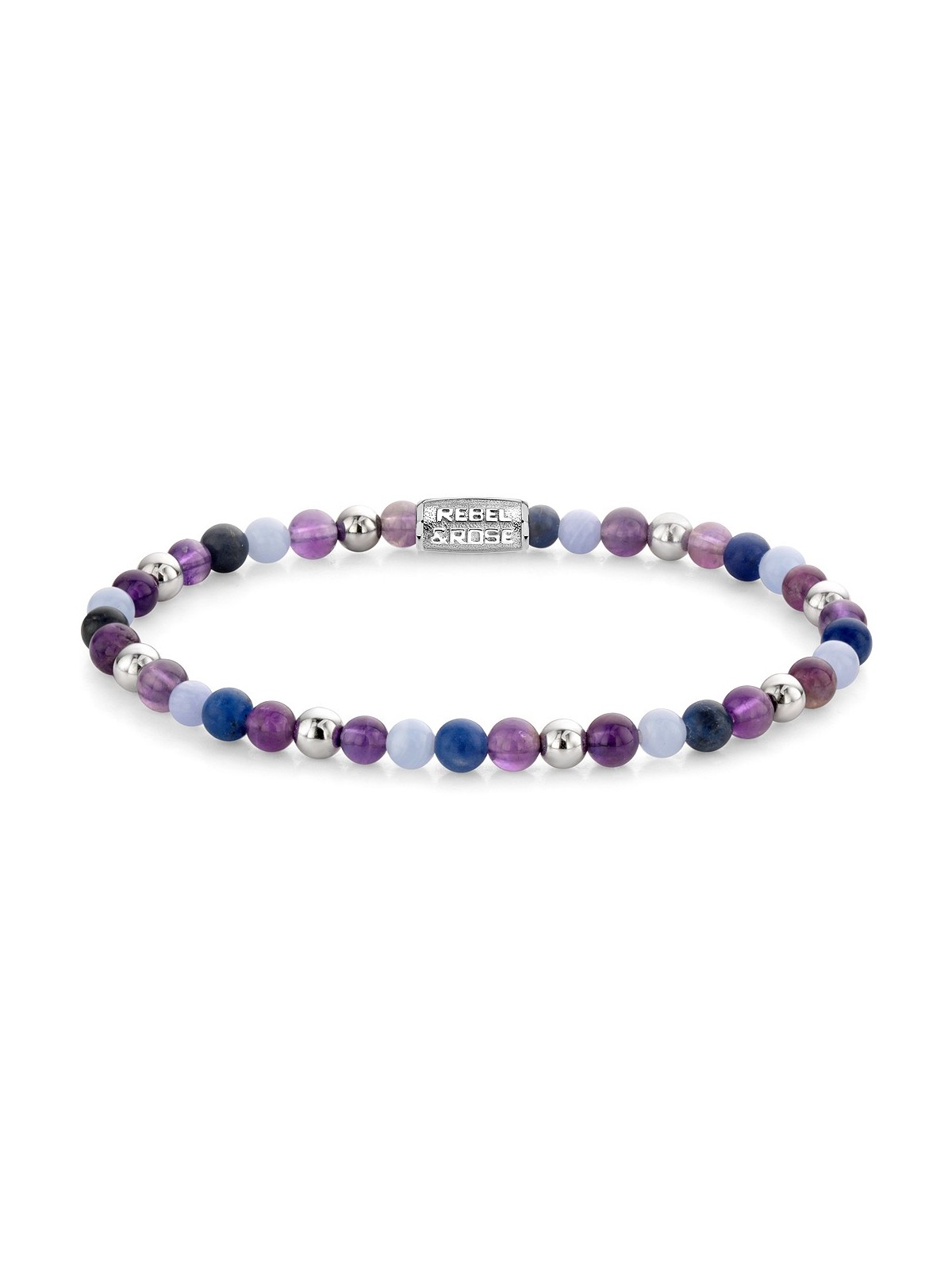 bracciale donna Rebel & Rose Bracelet Are Violets Blue RR-40102-S-XS ladies