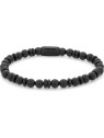 bracciale uomo Rebel & Rose Bracelet All-Black RR-60107-B-L mens