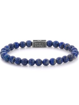 bracciale uomo Rebel & Rose Bracelet Lapis Lazuli 925 RR-6S002-S-L