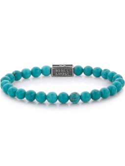 bracciale uomo Rebel & Rose Bracelet Turquoise Delight 925 RR-6S001-S-L mens