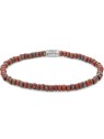 bracciale donna Rebel & Rose Bracelet Glass Rocks Red Jazz RR-40117-S-S ladies