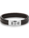 bracciale uomo Rebel & Rose Bracelet Braided Flat RR-L0126-S-L+ mens