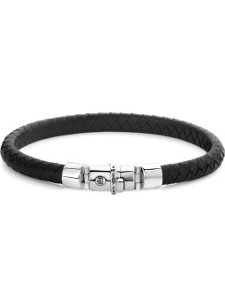 bracciale uomo Rebel & Rose Bracelet Half Round Braided RR-L0133-S-L+ mens