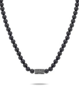 collana uomo Rebel & Rose NL015-S-70 Mad Panther mens Necklace 70cm