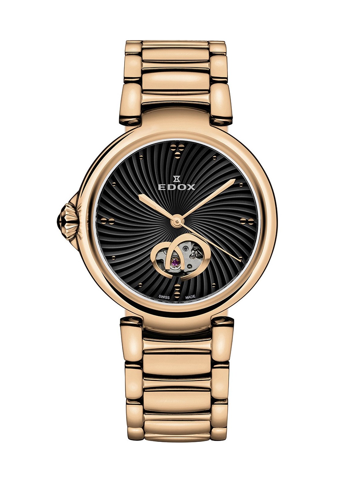Edox 85025-37RM-NIR LaPassion Automatic Ladies Watch 33mm 5ATM