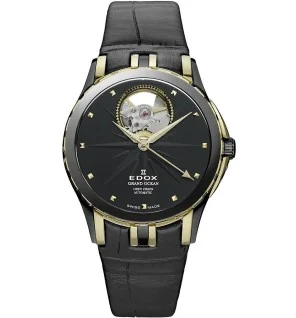 Edox 85012-357JN-NID Grand Ocean Automatic Ladies Watch 33mm 5ATM