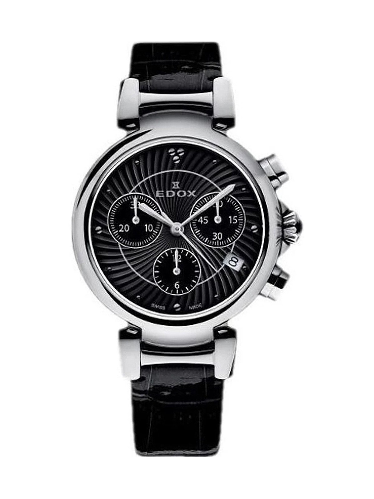 Edox 10220-3C-NIN LaPassion Chronograph Ladies Watch 35mm 5ATM