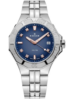 orologio donna Edox 53020-3M-BUDDR Delfin Diver Ladies Watch 38mm 20ATM