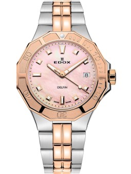 orologio donna Edox 53020-357RM-ROR Delfin Diver Ladies Watch 38mm 20ATM